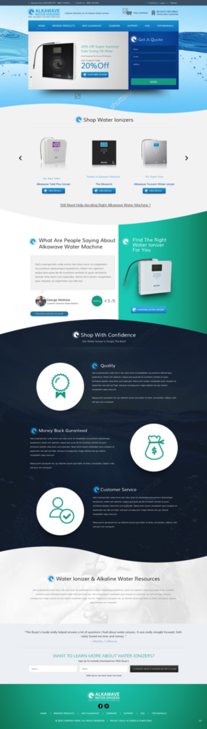 Web Design par pb pour ce projet | Design : #11232639