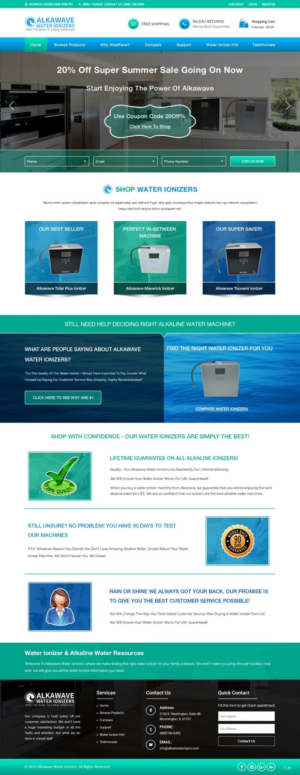 Web Design par pb pour ce projet | Design : #11232962