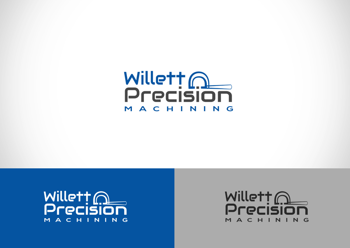 Logo Design by Maher Sh for Willett Precision Machining | Design #11388230