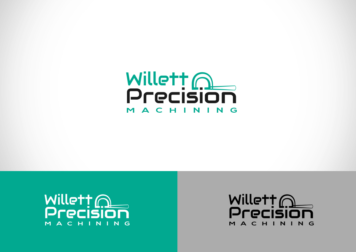 Logo Design by Maher Sh for Willett Precision Machining | Design #11396954