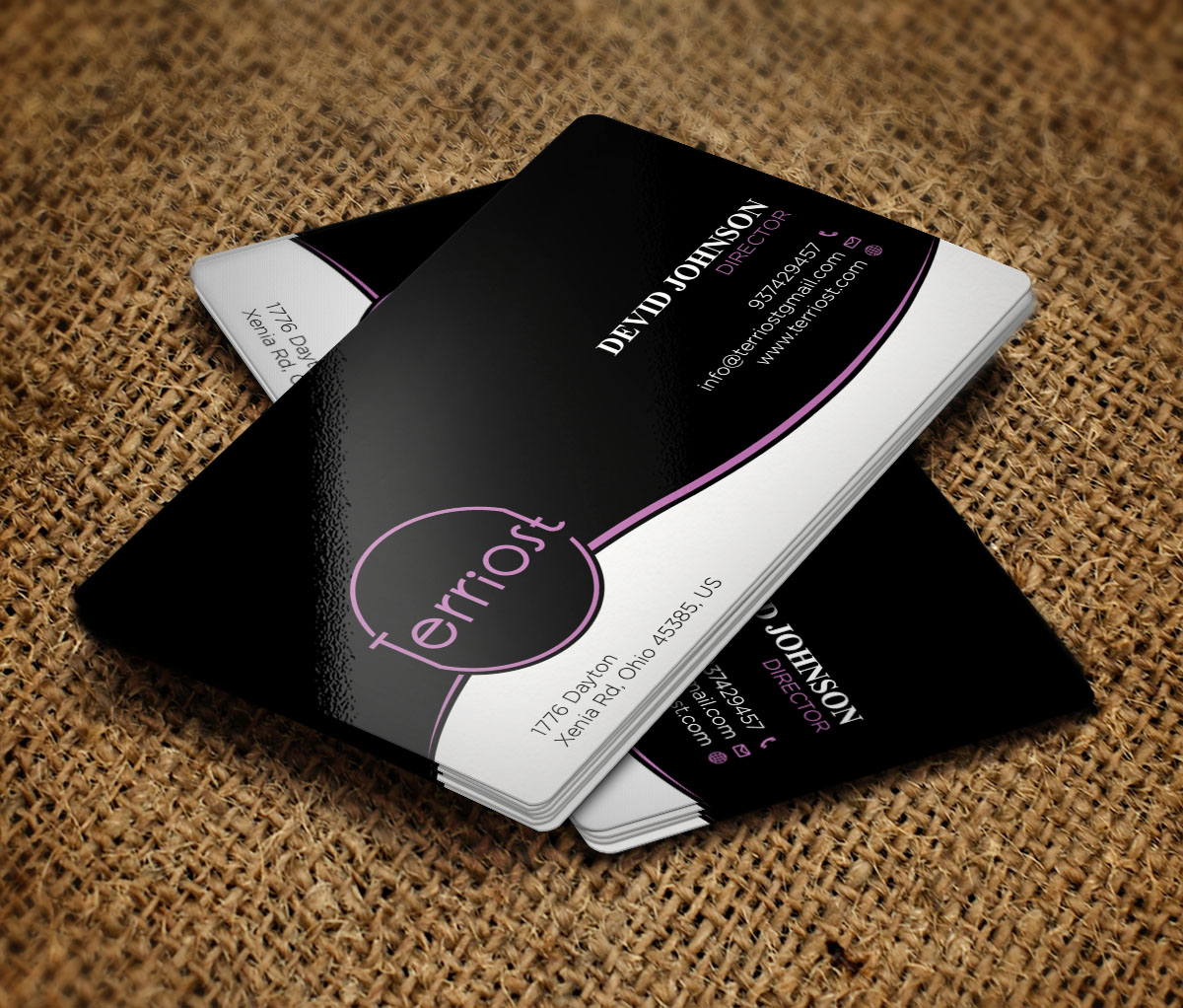 Business Card Design by Verified artistry (Design garden) for this project | Design #11215074