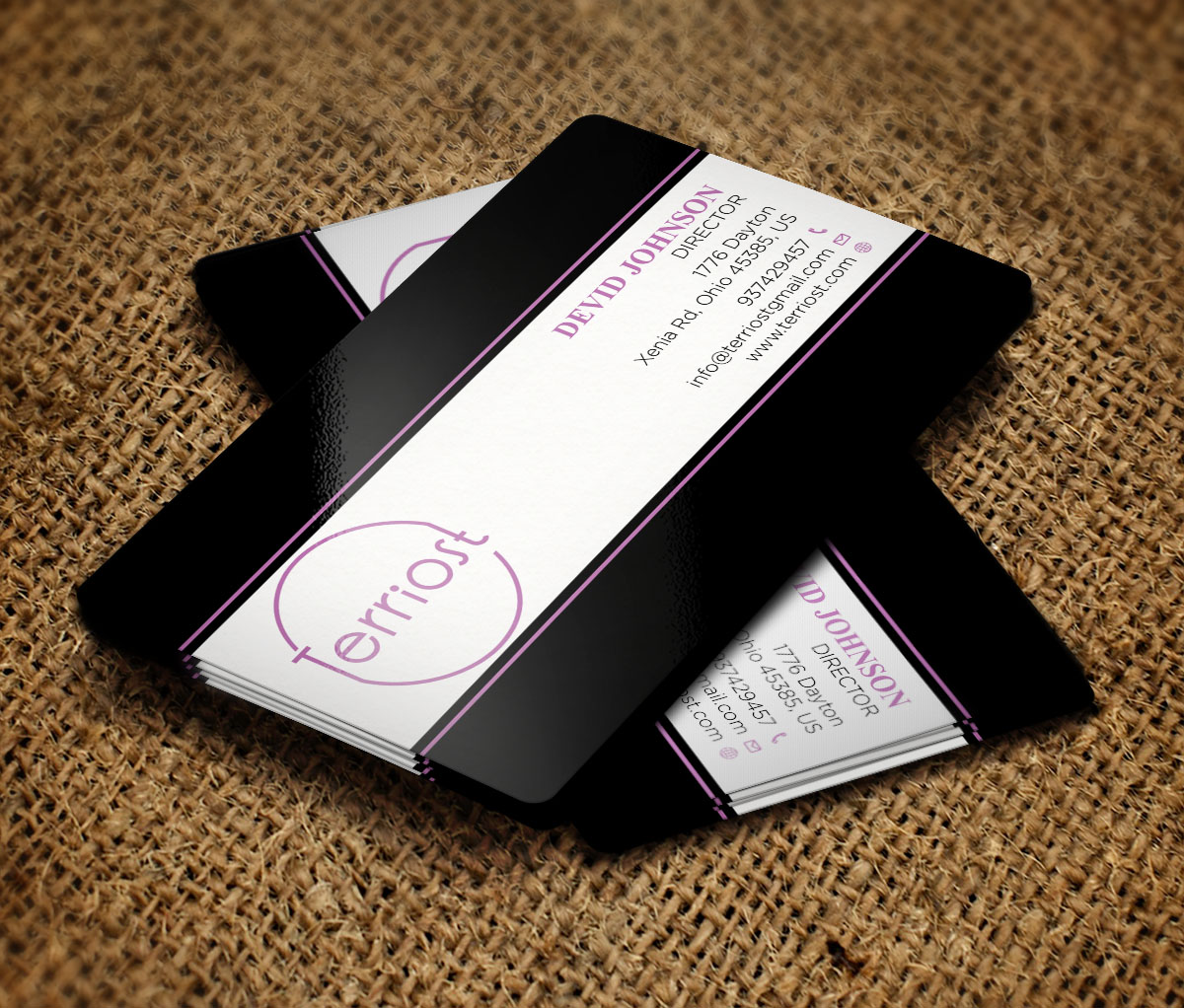 Business Card Design by Verified artistry (Design garden) for this project | Design #11215077