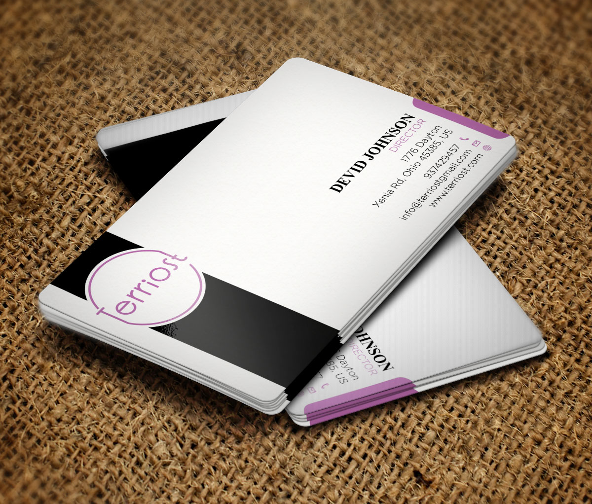 Business Card Design by Verified artistry (Design garden) for this project | Design #11215085