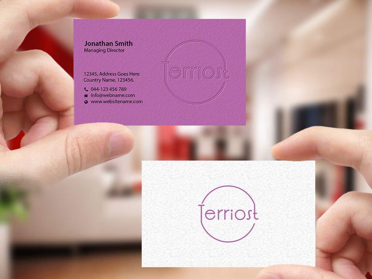 Business Card Design by Creations Box 2015 for this project | Design #11200721