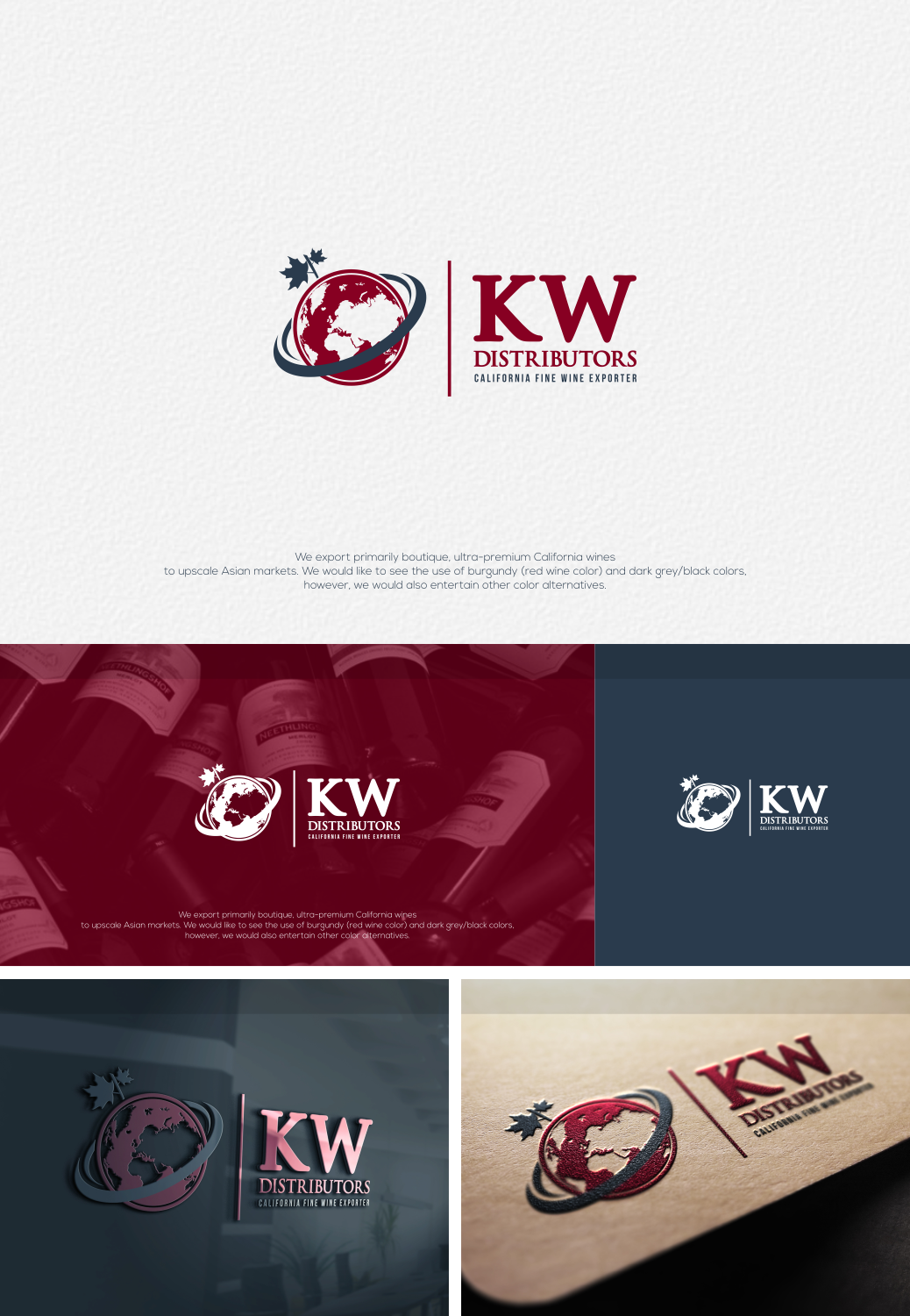 Logo-Design von Artism Design für KW Distributors | Design #11293406