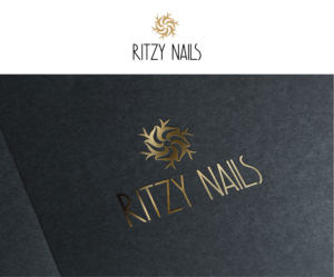 RitzyNails | Logo Design by mariosigncom