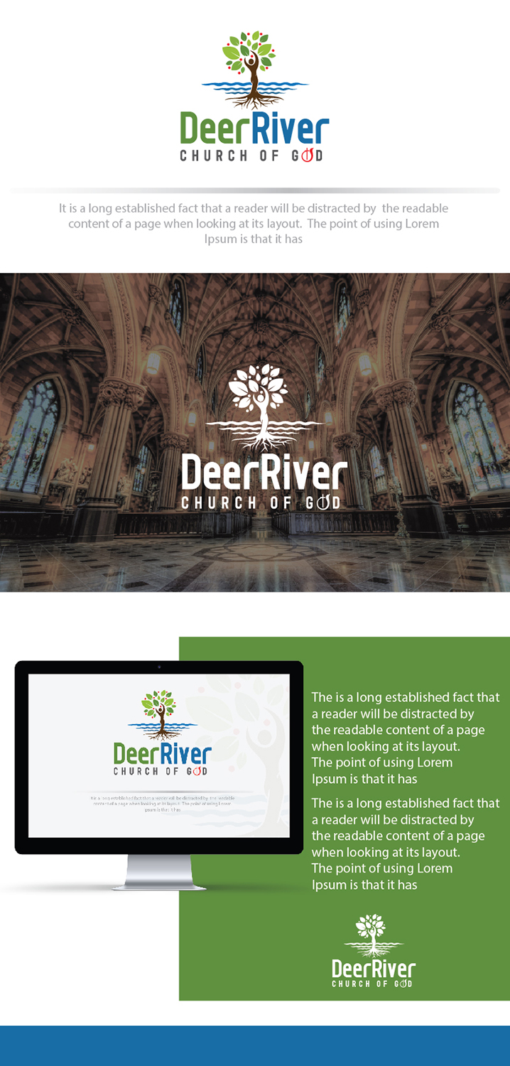 Logo-Design von Logo Xtudio für Deer River Church of God | Design #11220189