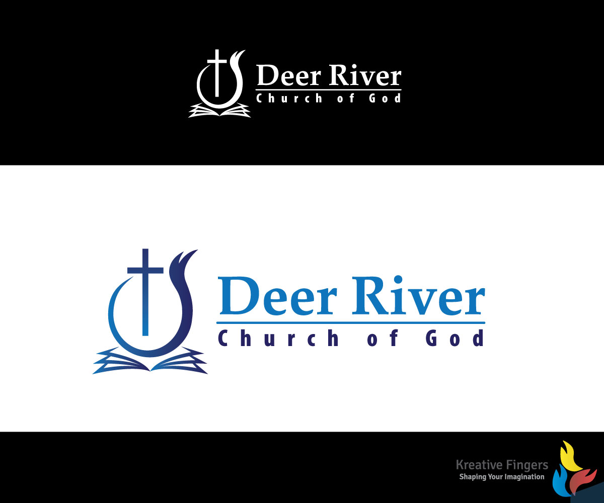Logo Design by Kreative Fingers for Deer River Church of God | Design #11243001