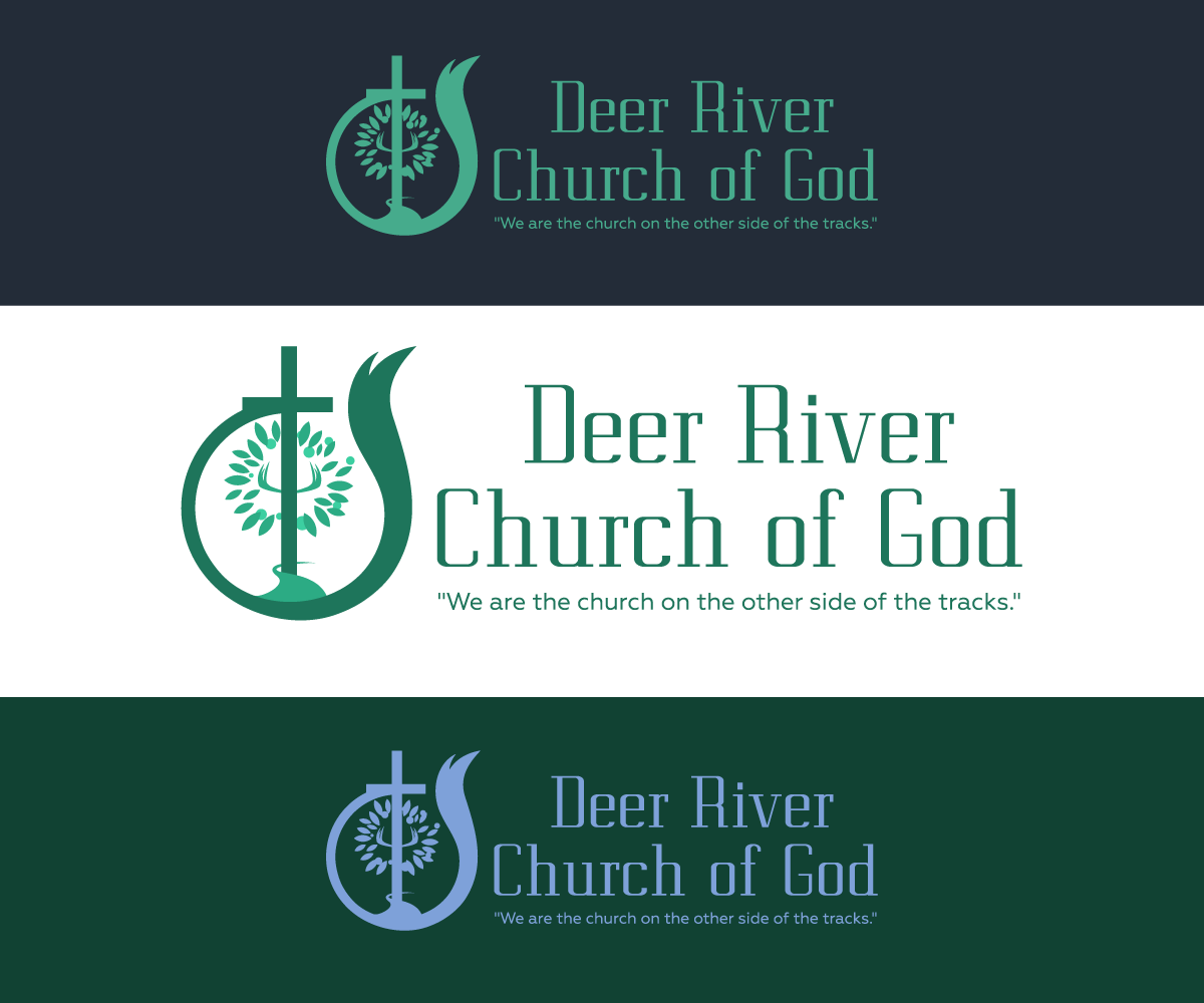 Logo Design by Studio Elica for Deer River Church of God | Design #11202601