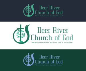 Logo Design by Studio Elica for Deer River Church of God | Design #11202601