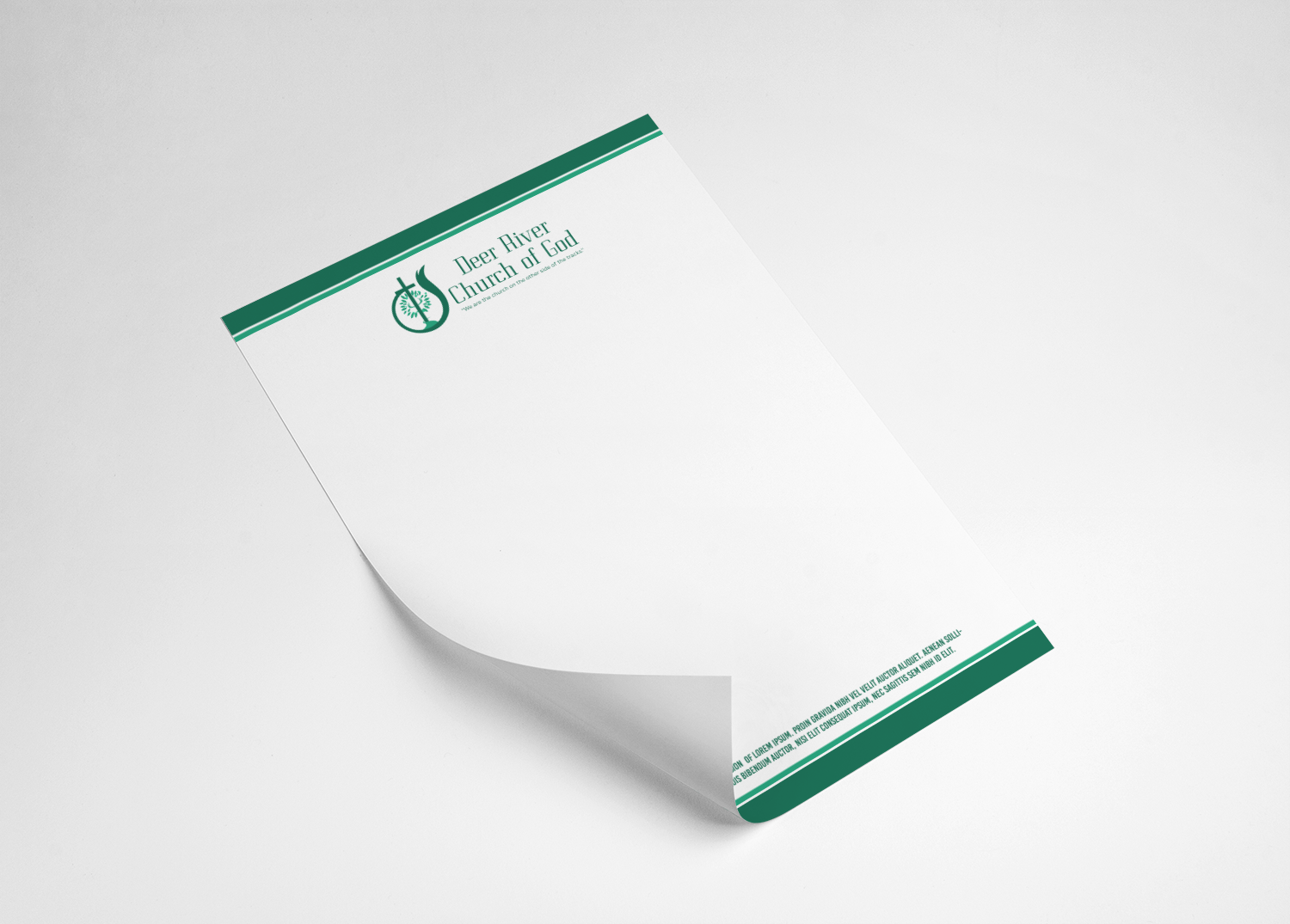 Logo-Design von Studio Elica für Deer River Church of God | Design #11202602