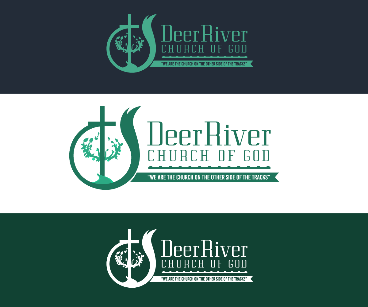 Logo-Design von Studio Elica für Deer River Church of God | Design #11215847
