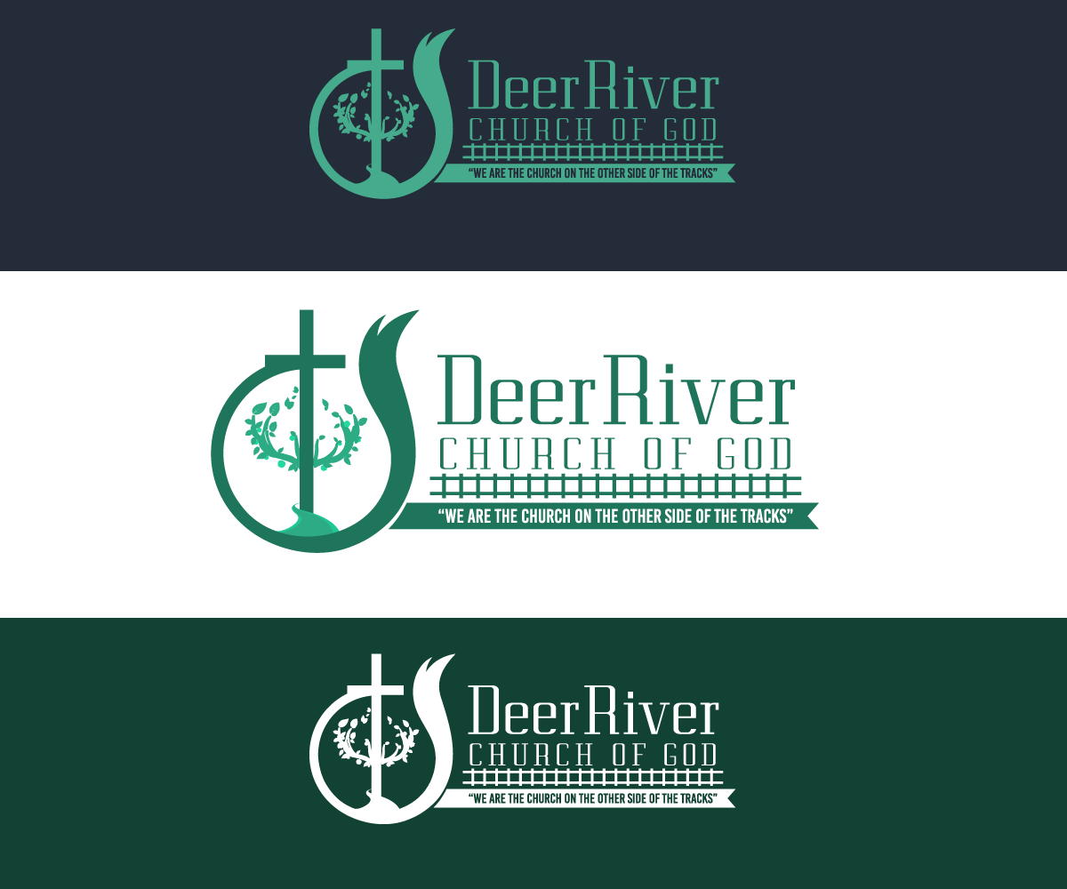 Logo-Design von Studio Elica für Deer River Church of God | Design #11215849