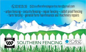 Business Card Design by alhemique1 for Southern fencing ltd | Design: #11244652