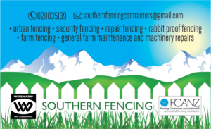 Business Card Design by alhemique1 for Southern fencing ltd | Design: #11244962