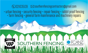 Business Card Design by alhemique1 for Southern fencing ltd | Design: #11244963