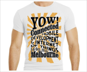T-shirt Design by Rox Art Design for YOW! Australia | Design: #11214085