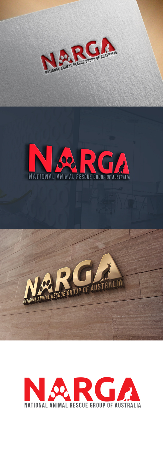 Logo Design by sandybadi for National Animal Rescue Groups of Australia (NARGA) Inc | Design: #11209014