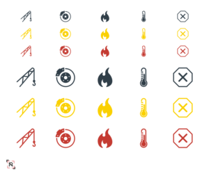 Operator dashboard icon design | Illustration-Design von nreimer