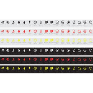 Operator dashboard icon design | Illustration-Design von Rendra Creative Art