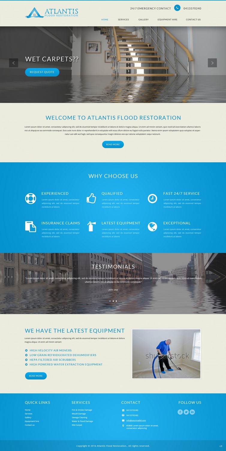 Web Design by pb for this project | Design #11225765
