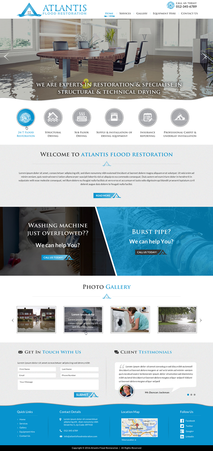 Web Design par Sbss pour ce projet | Design #11197990