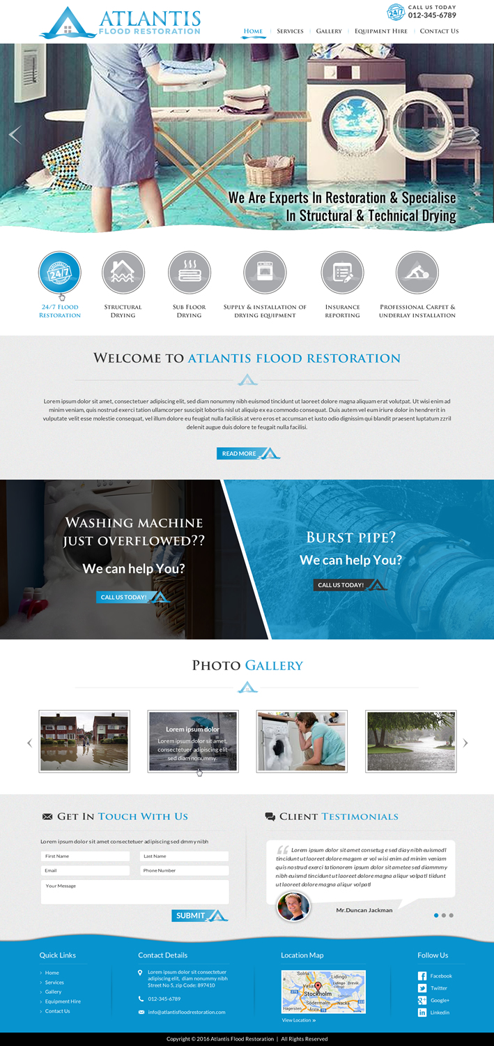 Web Design by Sbss for this project | Design #11200573