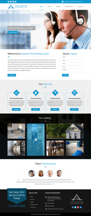 Web Design by Sbss for this project | Design: #11205547