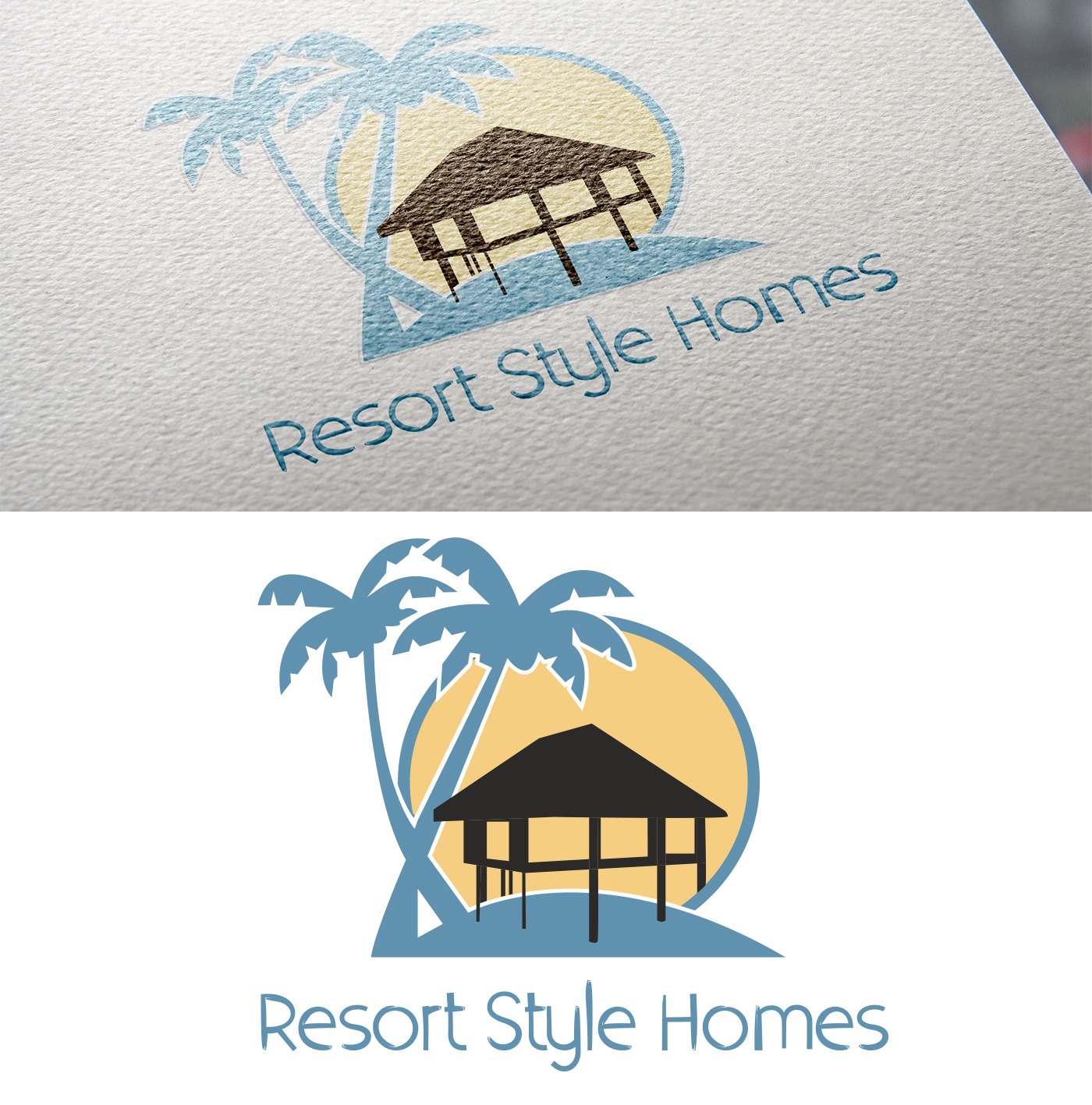 Logo Design by glen.a.sinnott for Resort Style Homes | Design #11195543