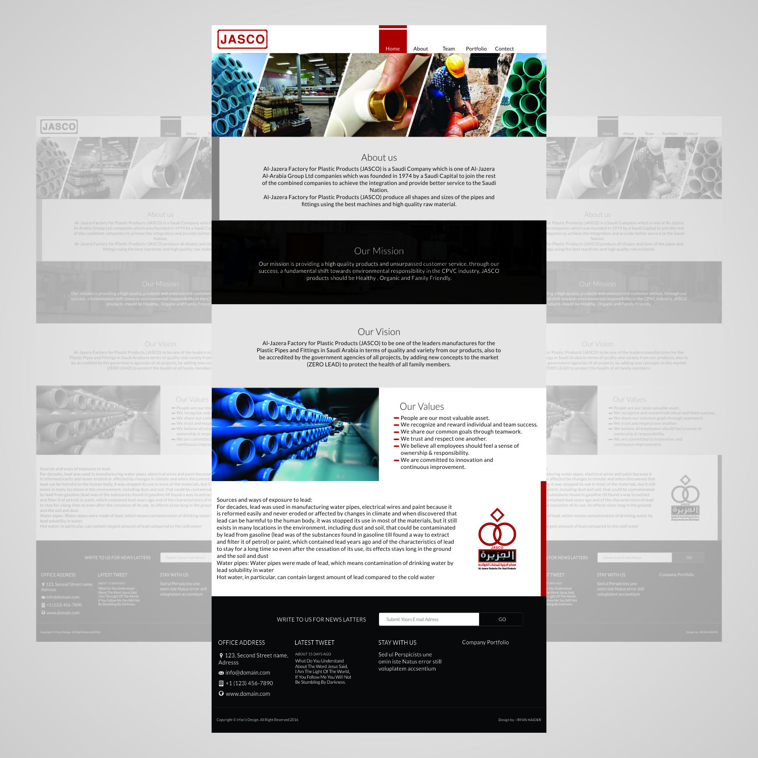 Web Design par irfandigitalstudios pour ce projet | Design #11306955