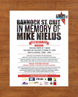 Flyer/Poster to promote Bicycle Race | Flyer Design by cb1318