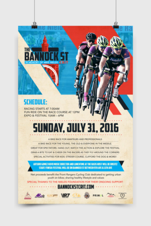 Flyer/Poster to promote Bicycle Race | Flyer Design by Kishaloy_D