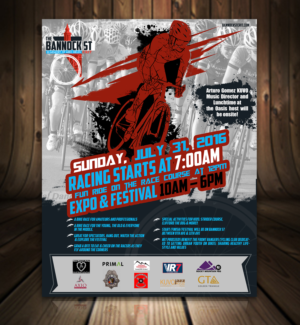 Flyer/Poster to promote Bicycle Race | Flyer Design by SAI DESIGNS