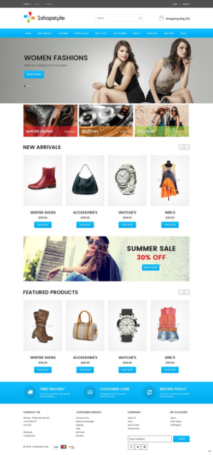 Web Design by pb for 1shopstyle.com | Design: #11214874