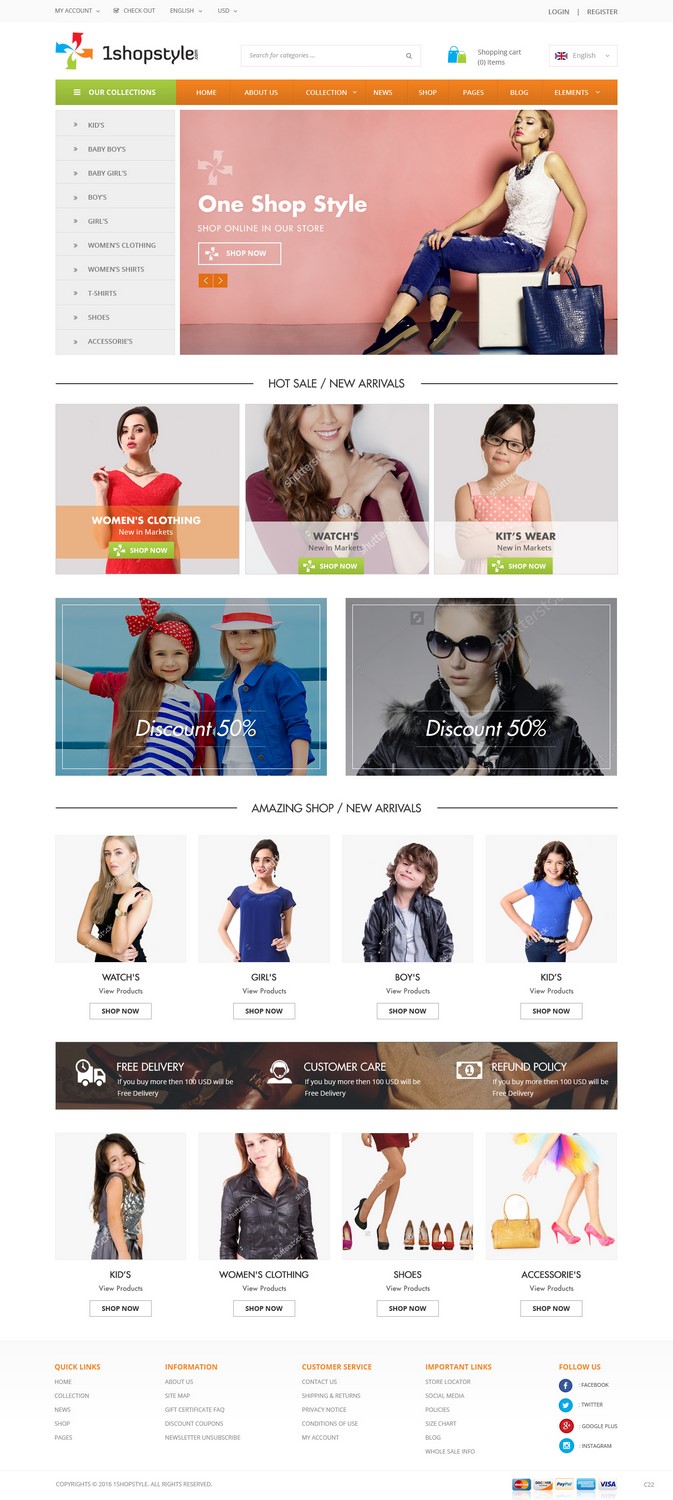 Web Design by pb for 1shopstyle.com | Design #11214876