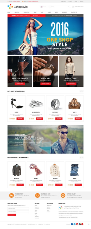 Web Design by pb for 1shopstyle.com | Design: #11214877
