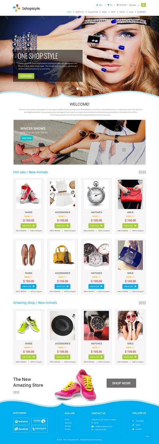 Web Design by pb for 1shopstyle.com | Design #11221360