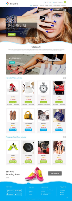 Web Design by pb for 1shopstyle.com | Design: #11221360