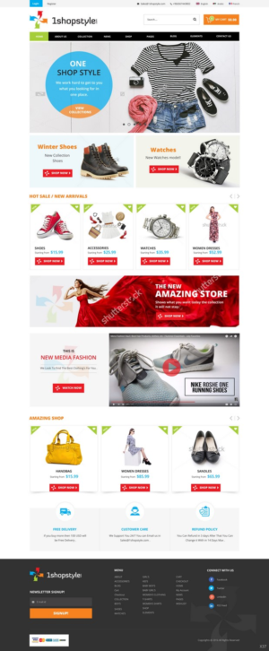 Web Design by pb for 1shopstyle.com | Design: #11221362