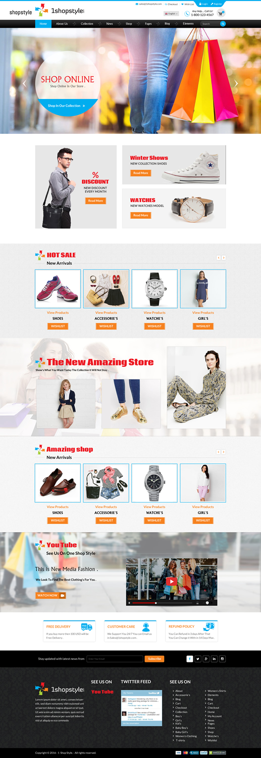 Web Design by Sbss for 1shopstyle.com | Design #11210489