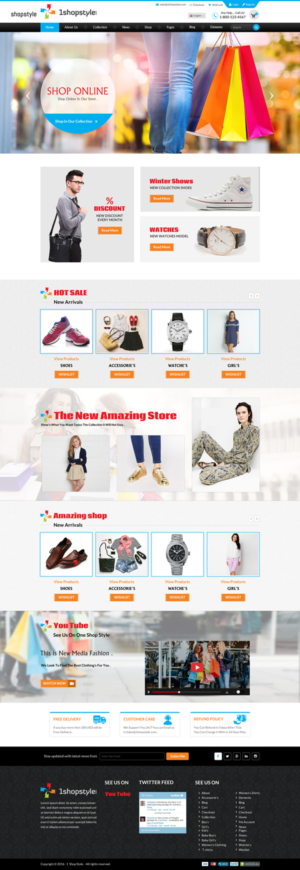 Web Design by Sbss for 1shopstyle.com | Design: #11210489