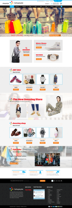 Web Design by Sbss for 1shopstyle.com | Design: #11210490