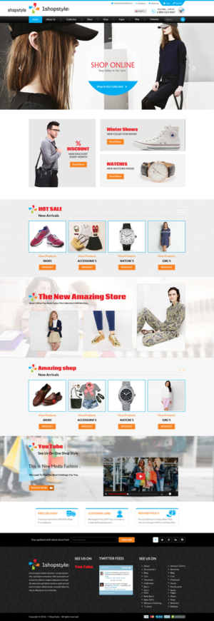 Web Design by Sbss for 1shopstyle.com | Design: #11210491
