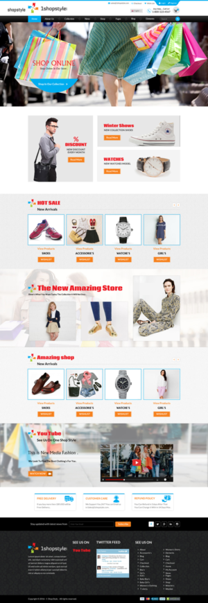 Web Design by Sbss for 1shopstyle.com | Design: #11210511