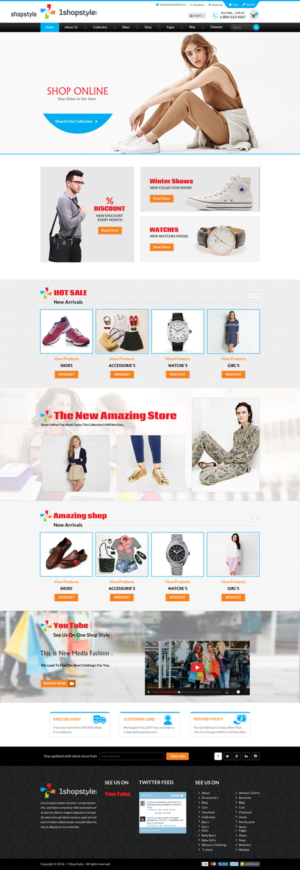 Web Design by Sbss for 1shopstyle.com | Design: #11210515