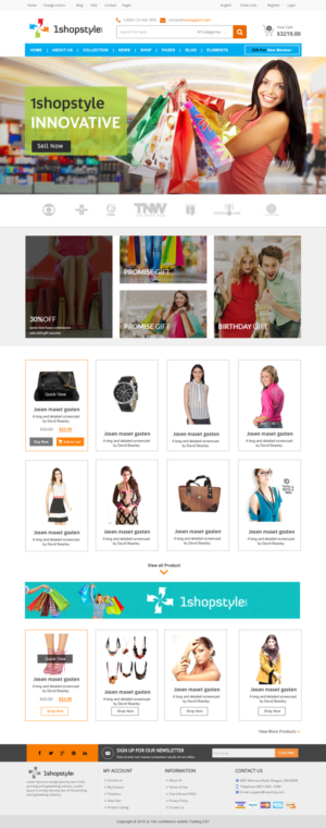 Web Design by Xclusive Designers for 1shopstyle.com | Design: #11218764