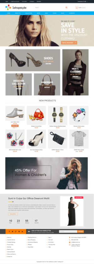 Web Design by Xclusive Designers for 1shopstyle.com | Design: #11219994