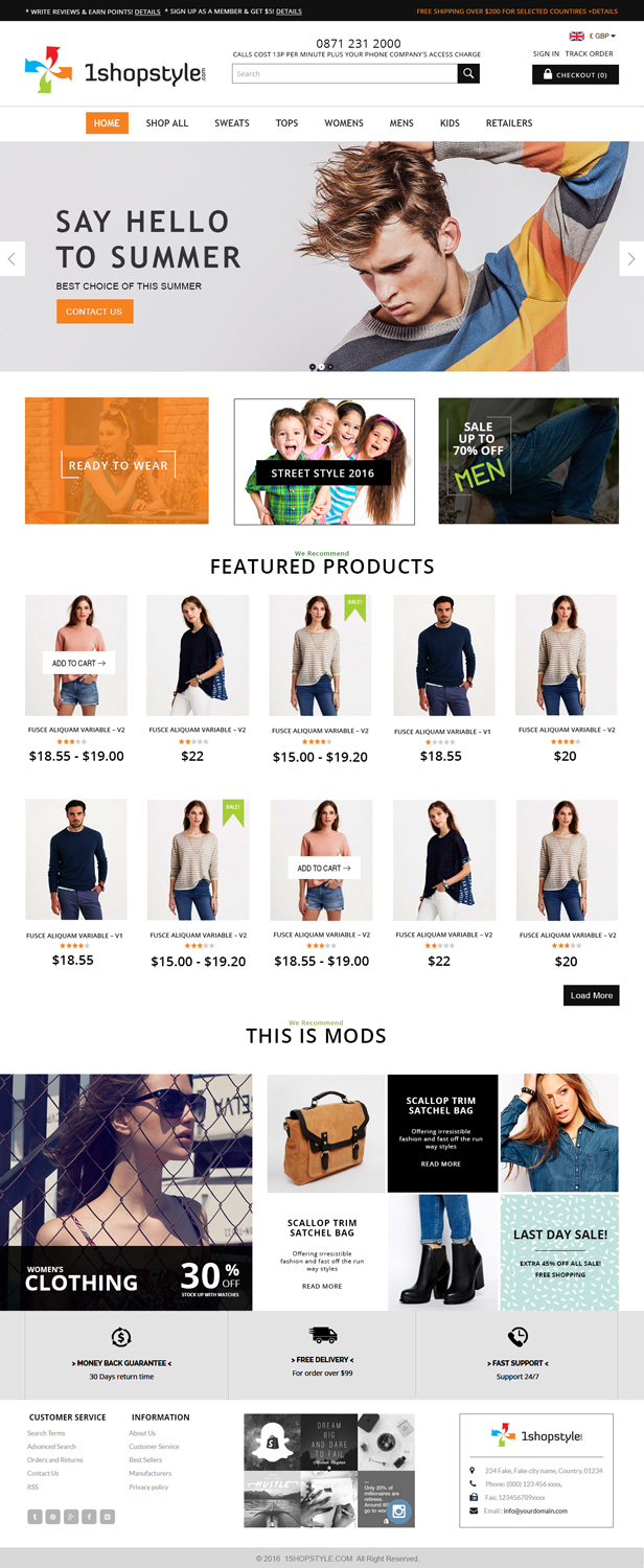 Web-Design von Xclusive Designers für 1shopstyle.com | Design #11227791