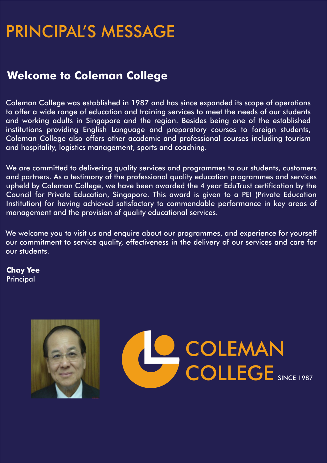 Design de Brochure par Yentl Andrews pour Coleman College | Design #11219404