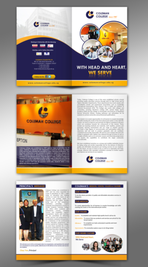 Brochure Design by innovative earth for Coleman College | Design: #11240878